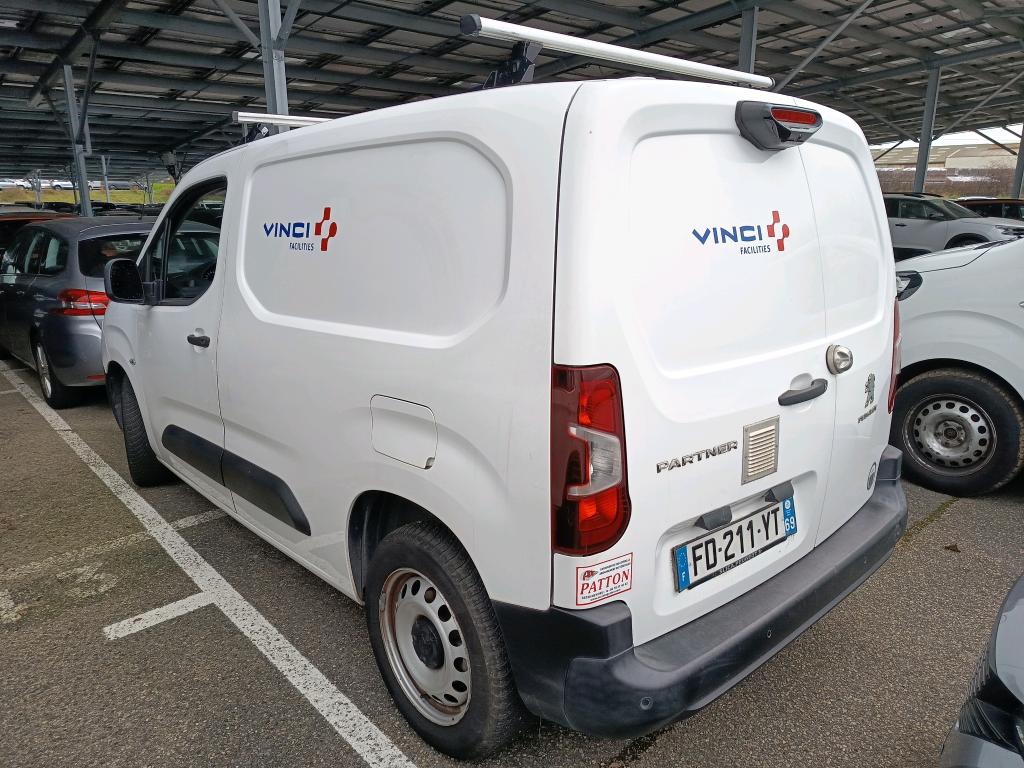 Peugeot PARTNER FOURGON STANDARD 1000 KG BLUEHDI 100 S&S BVM5 ASPHALT 2019
