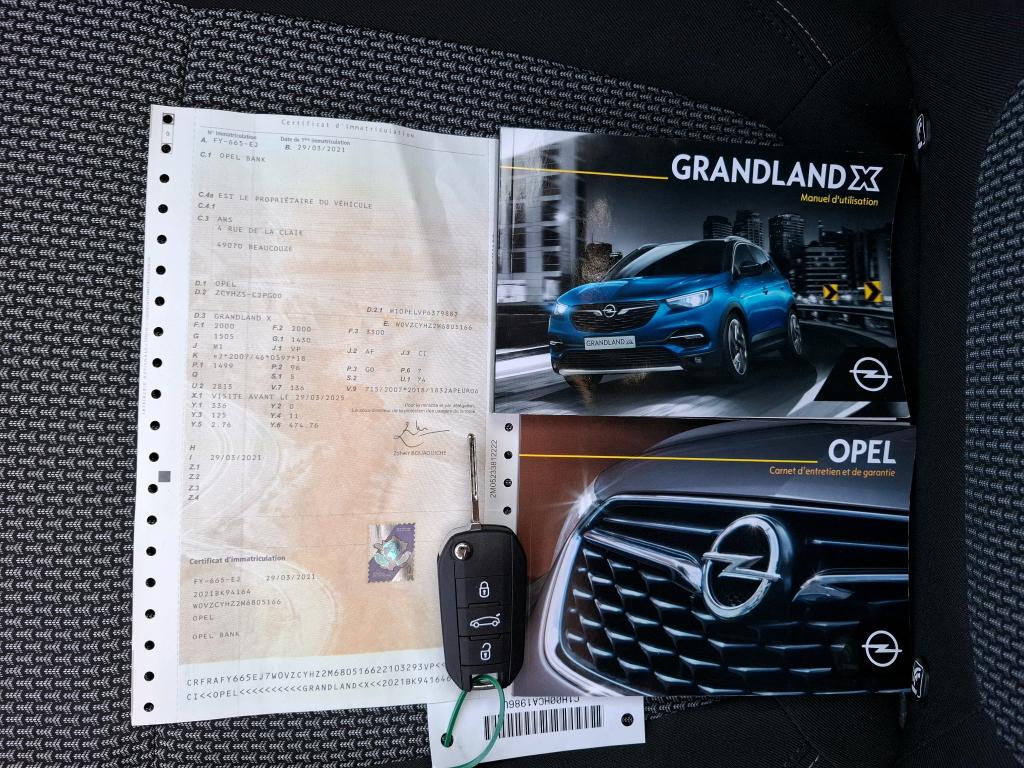 Opel Grandland X 1.5 Diesel 130 ch BVA8 Edition 2021
