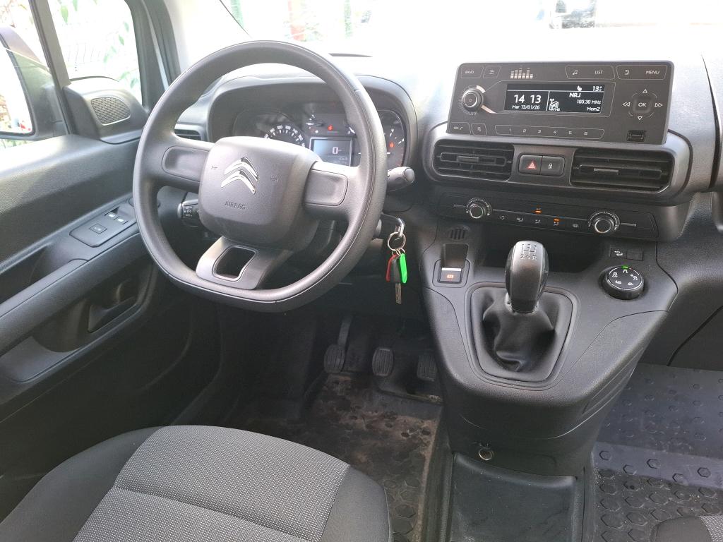 Citroen BERLINGO VAN M 650 BLUEHDI 100 S&S CLUB 2019