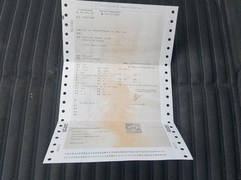 Peugeot 208 BlueHDi 100 S&S BVM6 Active 2021