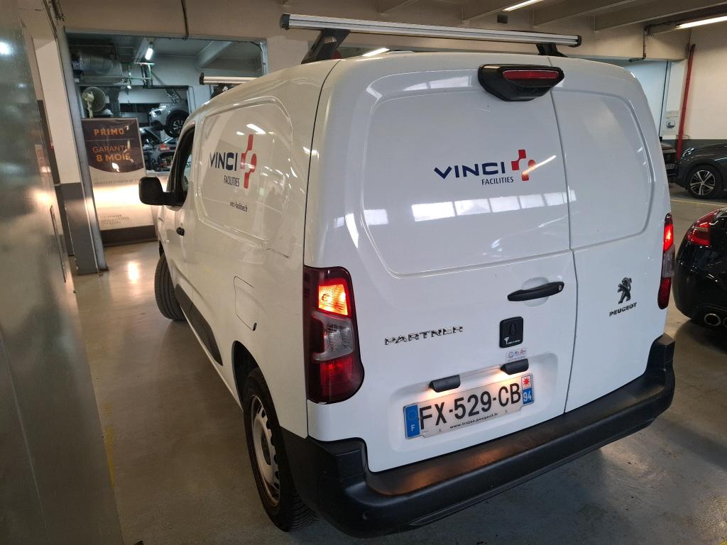 Peugeot PARTNER FOURGON STANDARD 650 KG BLUEHDI 130 S&S EAT8 ASPHALT 2021