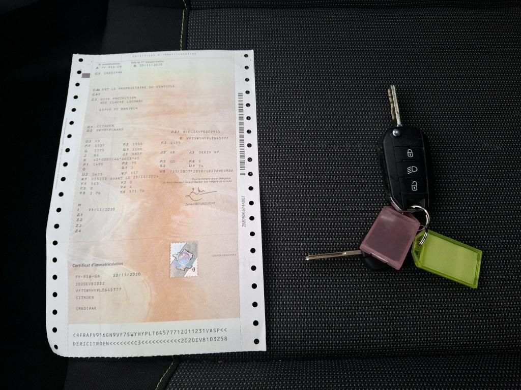 Citroen C3 SOCIETE BLUEHDI 100 S&S BVM FEEL NAV 2020