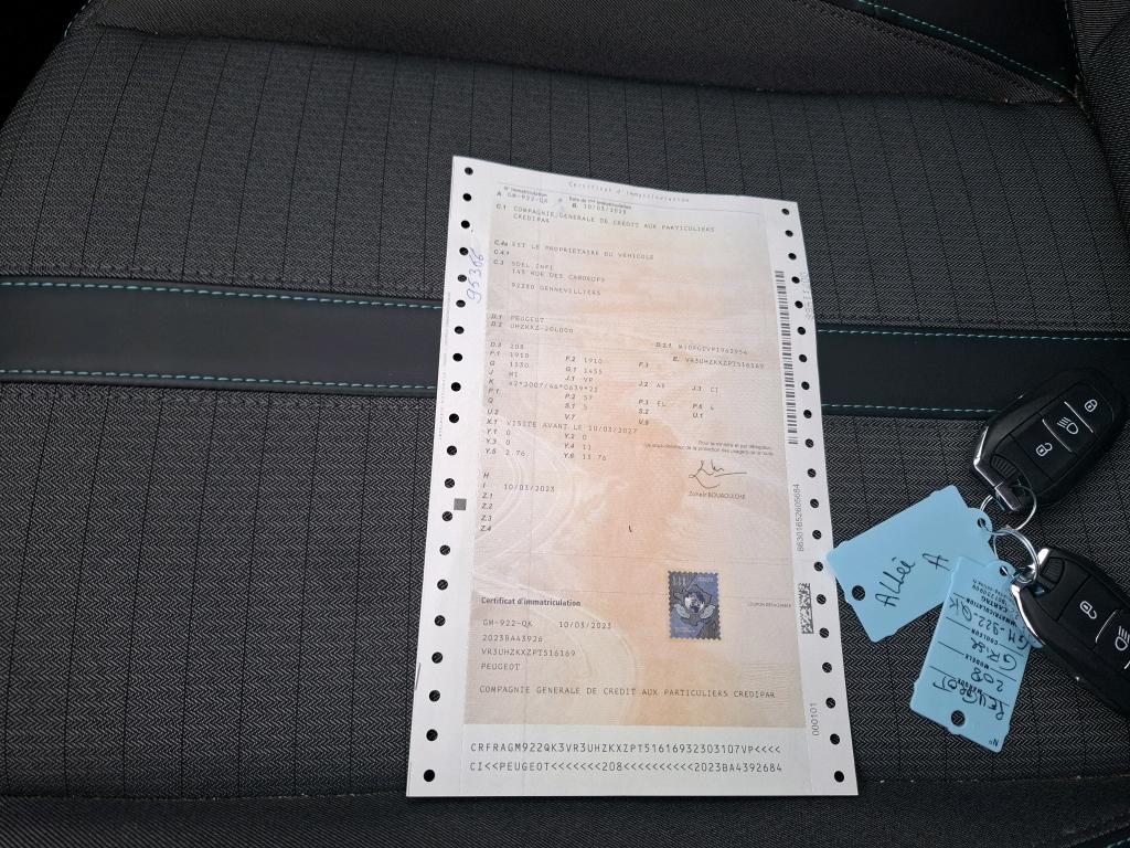 Peugeot 208 Electrique 50 kWh 136ch Allure Pack 2023