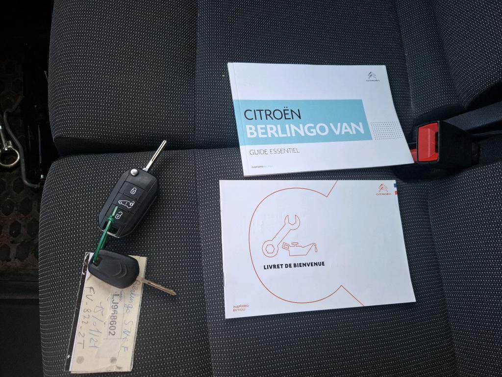 Citroen BERLINGO VAN M 650 BLUEHDI 100 S&S BVM5 CLUB 2020