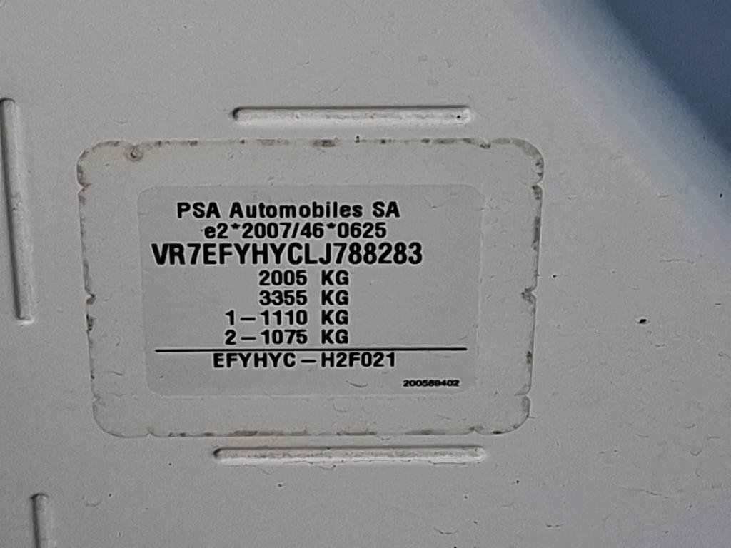 Citroen BERLINGO VAN M 650 BLUEHDI 100 S&S BVM5 CLUB 2020