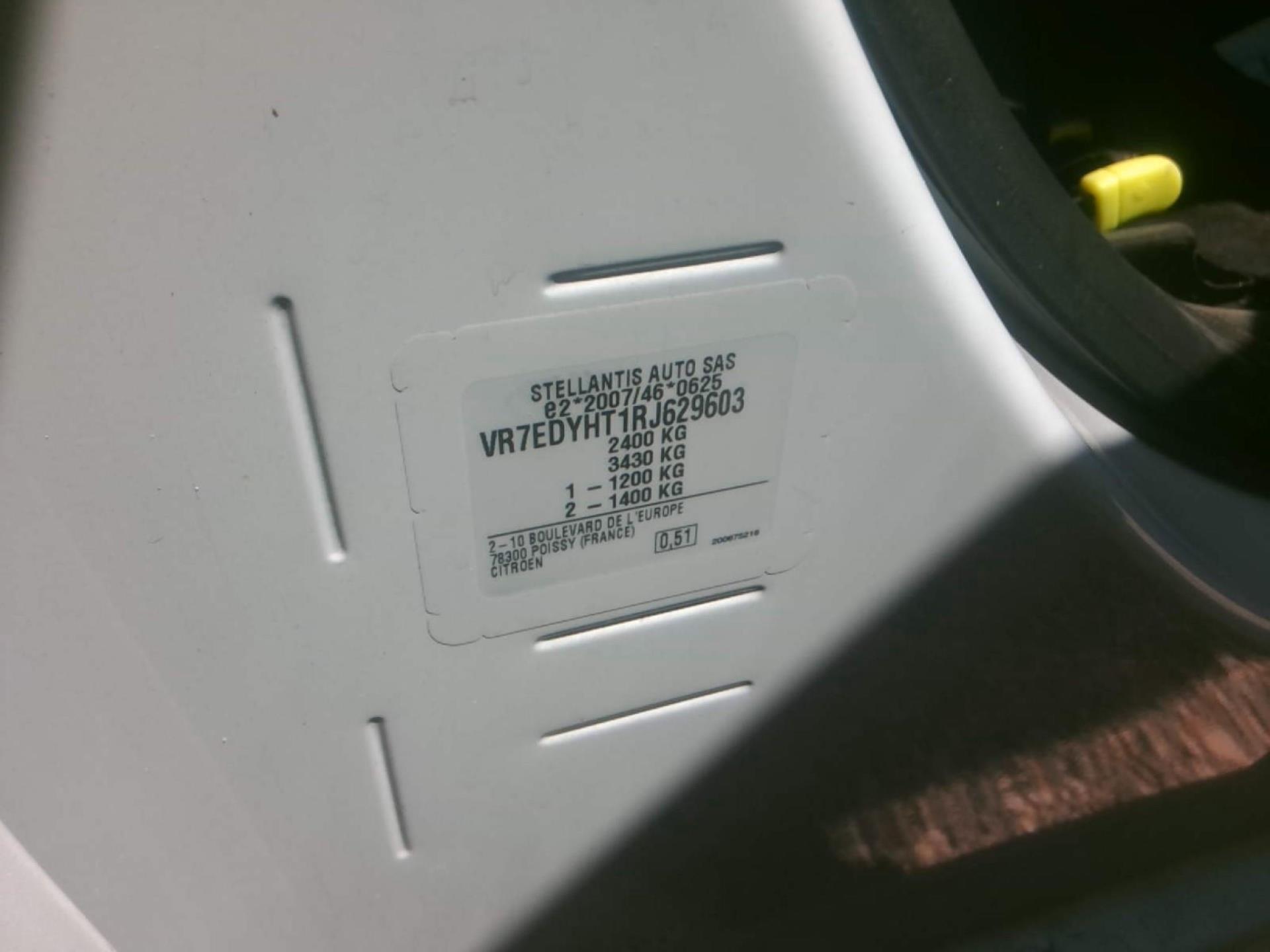 Citroen BERLINGO VAN TAILLE XL 950KG BLUEHDI 100 S&S BVM6  2024