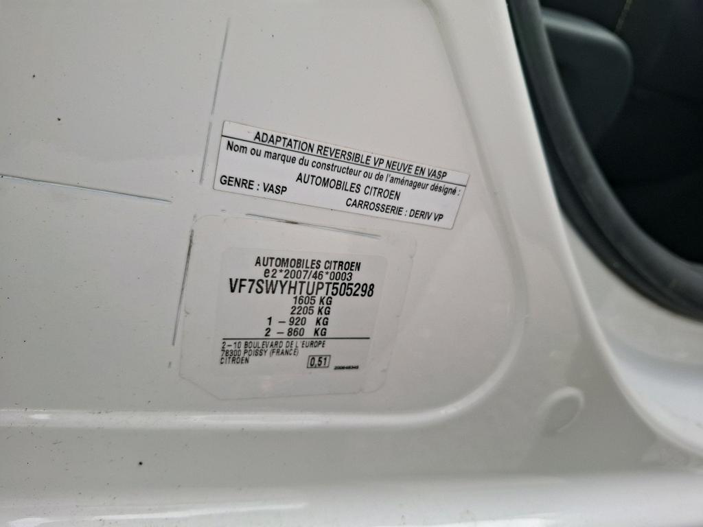 Citroen C3 SOCIETE BLUEHDI 100 S&S BVM6 FEEL BUSINESS R 2023