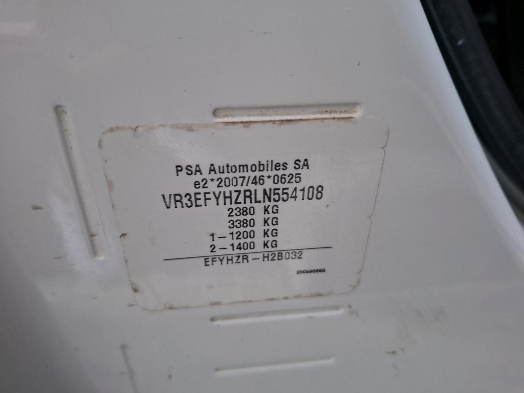 Peugeot PARTNER FOURGON STANDARD 1000 KG BLUEHDI 130 S&S EAT8 GRIP 2021