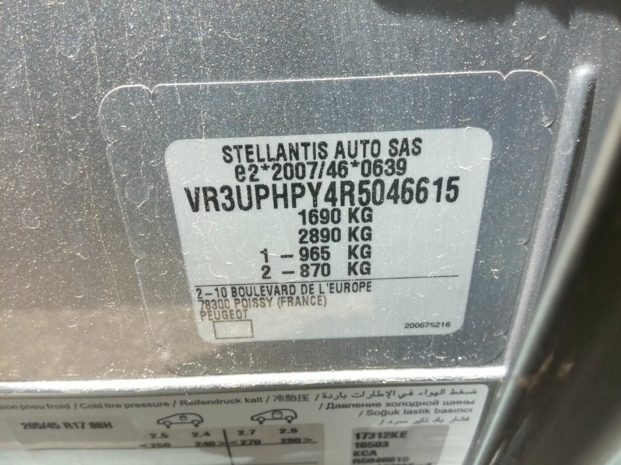Foto Peugeot 508 Hybrid 11
