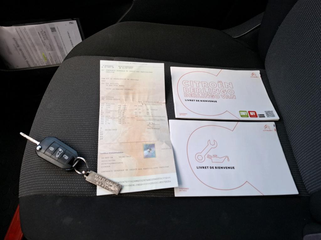 Citroen BERLINGO VAN M 650 BLUEHDI 130 S&S EAT8 DRIVER 2022