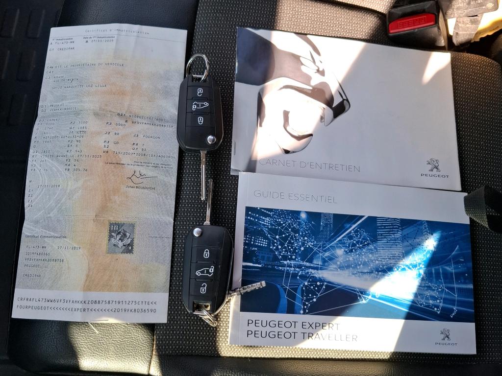 Peugeot EXPERT FGN TOLE LONG 2.0  BLUEHDI 120 S&S BVM6 PREMIUM 2019