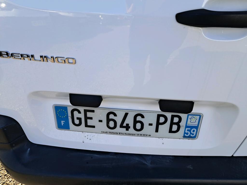 Citroen BERLINGO VAN M 650 PURETECH 110 S&S BVM6 CLUB 2022