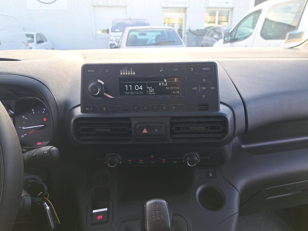 Citroen BERLINGO VAN M 650 BLUEHDI 100 S&S CLUB 2019