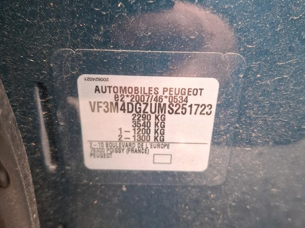 Peugeot 3008 Hybrid 225 e-EAT8 GT Pack 2022