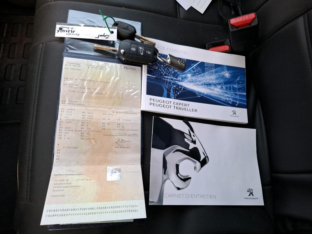 Peugeot EXPERT FGN TOLE STANDARD BLUEHDI 100 S&S BVM6 PREMIUM 2020