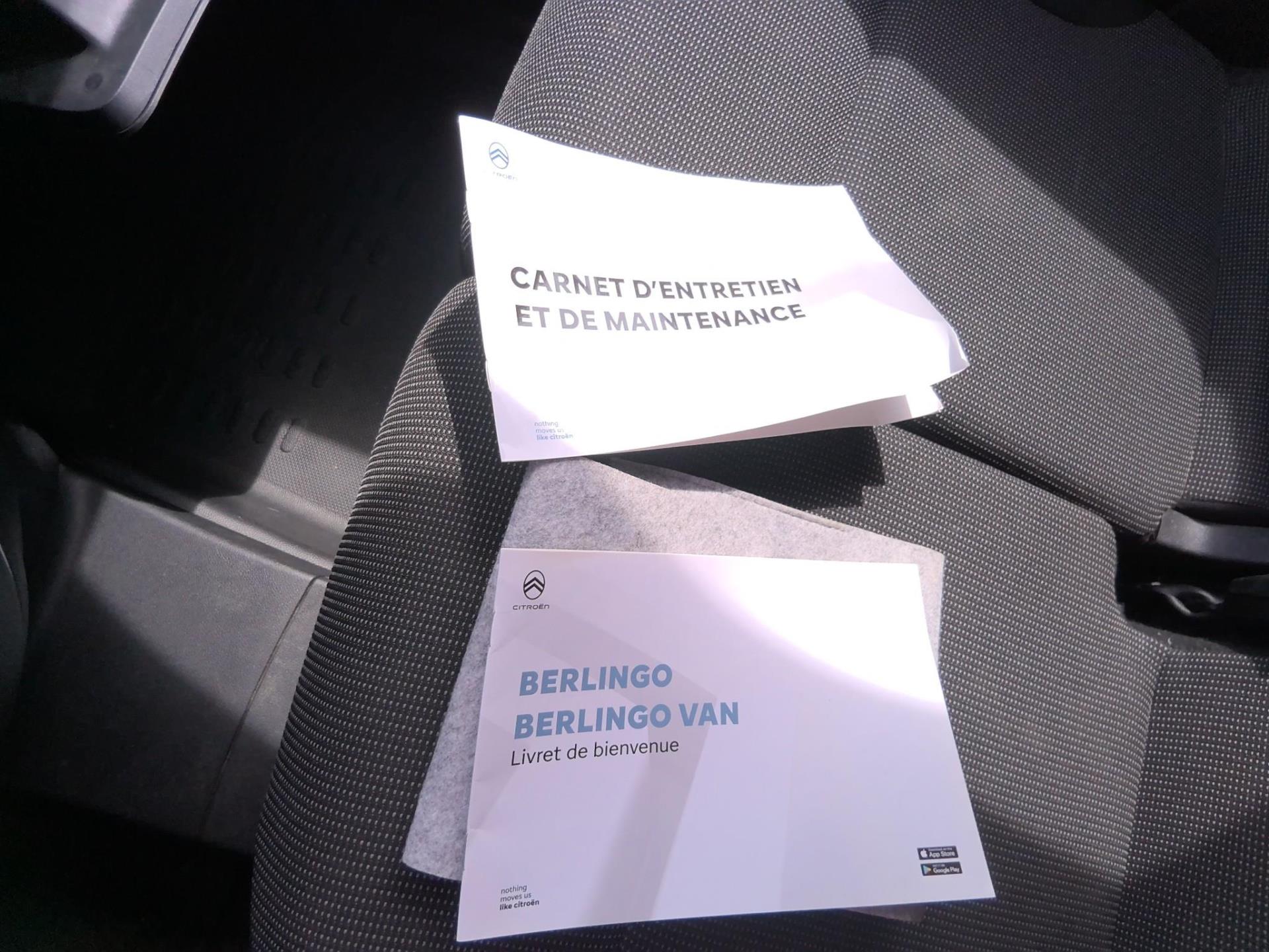 Citroen BERLINGO VAN TAILLE XL 950KG BLUEHDI 100 S&S BVM6  2024