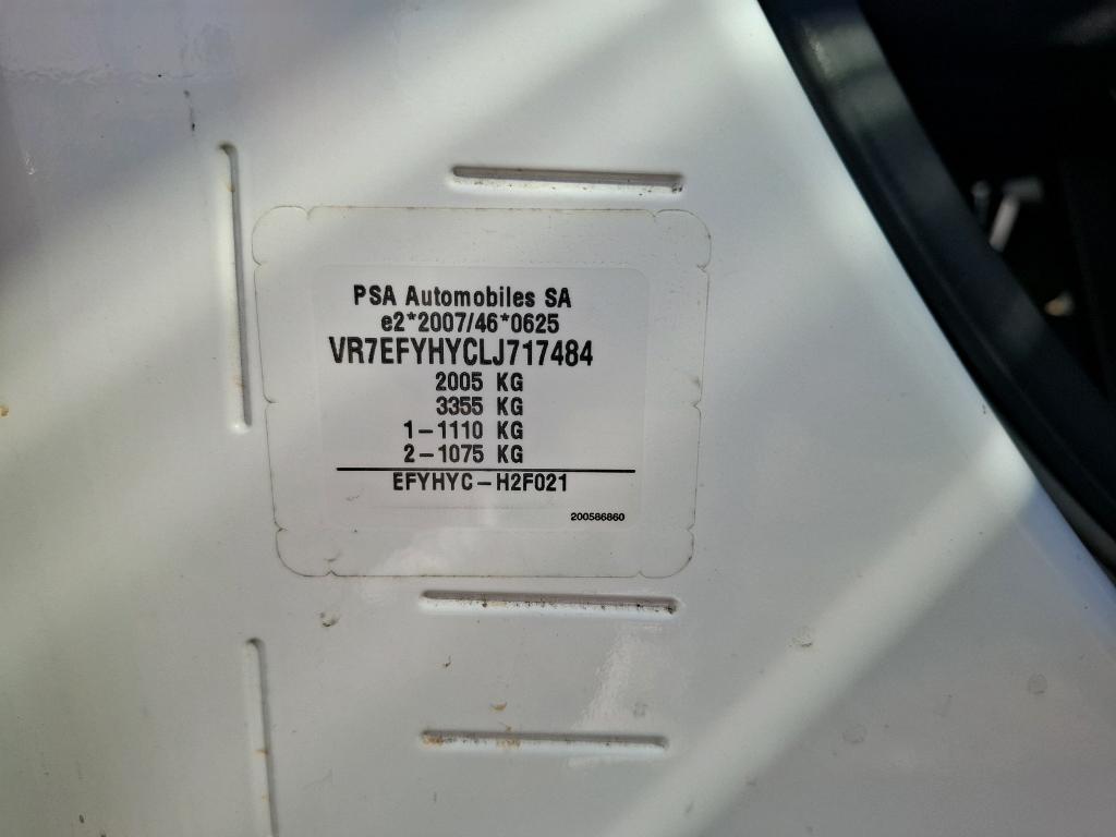 Citroen BERLINGO VAN M 650 BLUEHDI 100 S&S BVM5 CLUB 2020