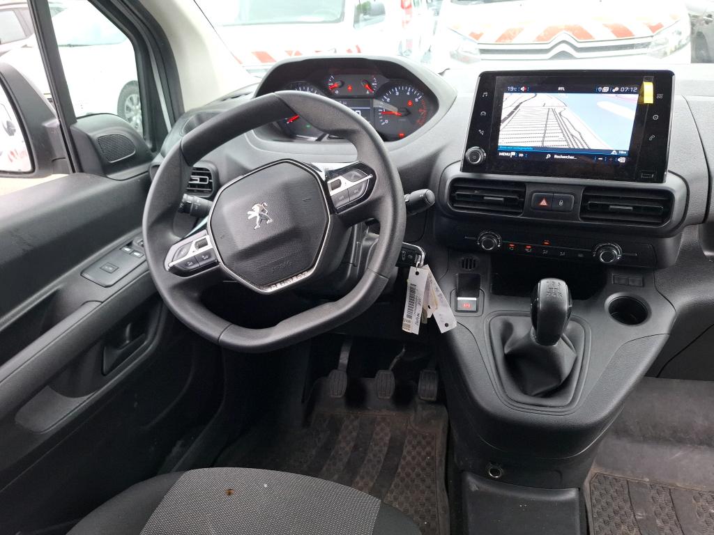 Peugeot PARTNER FOURGON LONG 950 KG BLUEHDI 100 S&S BVM5 ASPHALT 2021
