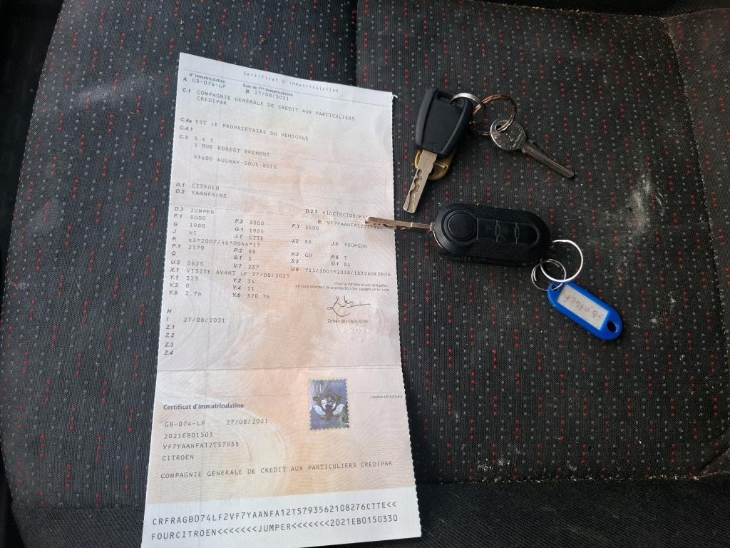 Citroen JUMPER TOLE 30 L1H2 BLUEHDi 120 S&S BVM6 CLUB 2021