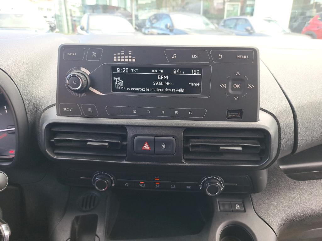 Citroen BERLINGO VAN M 650 BLUEHDI 100 S&S BVM5 CLUB 2021