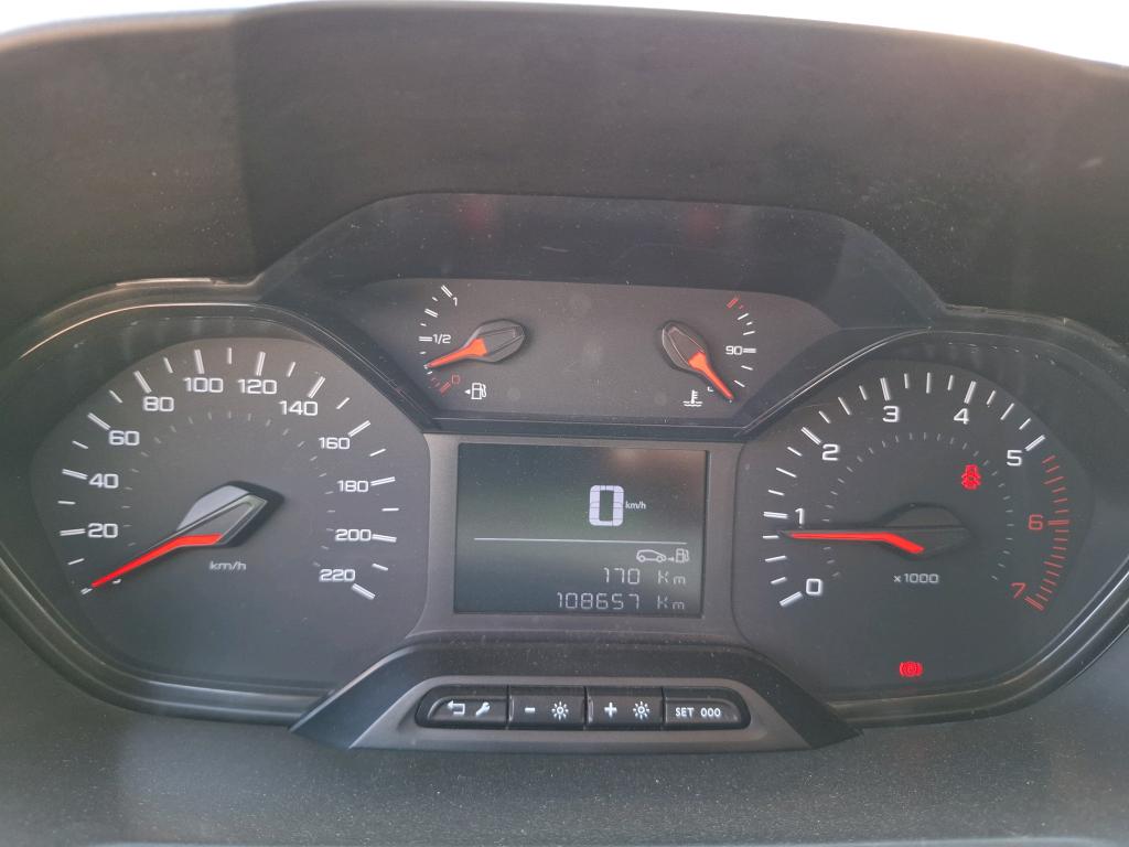 Peugeot PARTNER FOURGON STANDARD 650 KG BLUEHDI 100 S&S BVM5 PREMIUM 2020