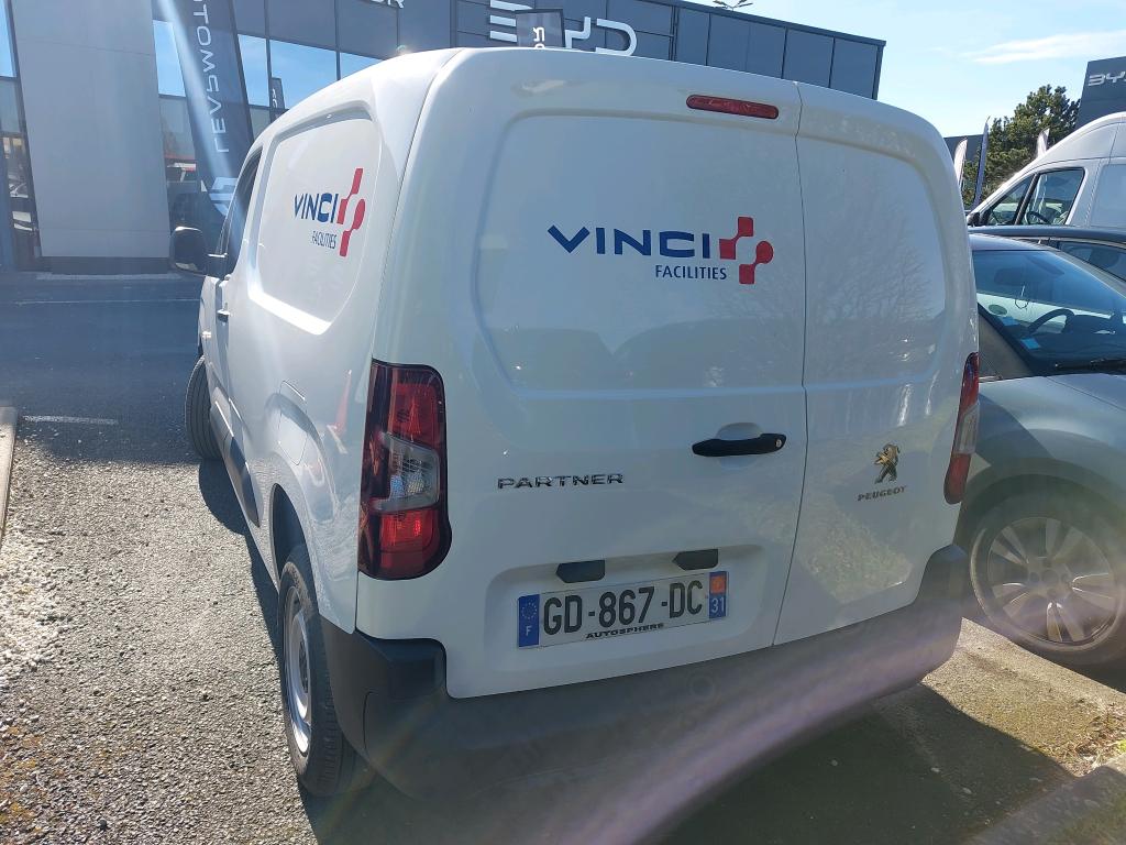 Peugeot PARTNER FOURGON STANDARD 650 KG PURETECH 110 S&S BVM6 PREMIUM 2021