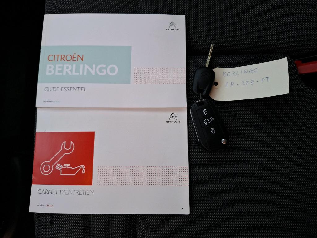 Citroen BERLINGO VAN M 650 BLUEHDI 100 S&S BVM5 CLUB 2020