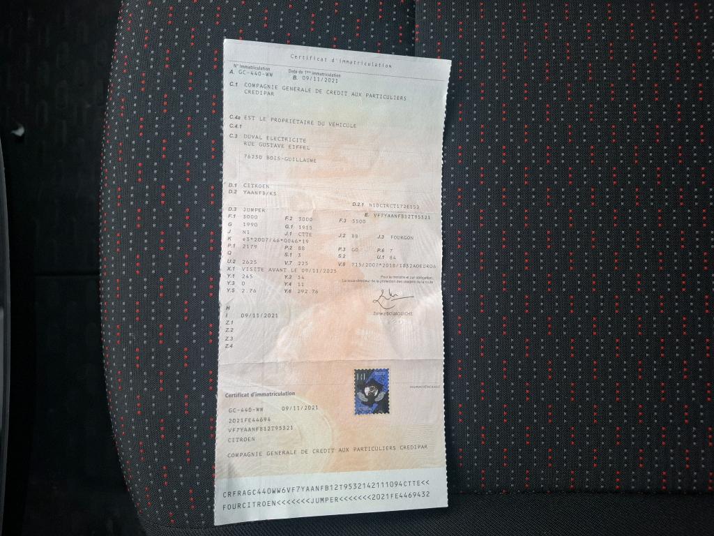 Citroen JUMPER TOLE 30 L2H1 BLUEHDi 120 S&S BVM6 DRIVER 2021