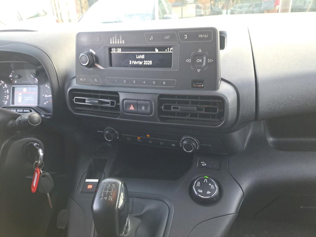 Citroen BERLINGO VAN M 650 BLUEHDI 100 S&S CLUB 2019
