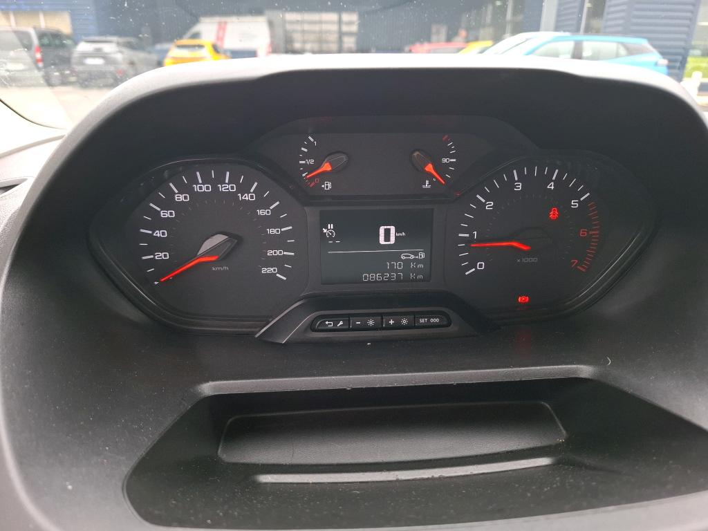 Peugeot PARTNER FOURGON STANDARD 650 KG BLUEHDI 75 BVM5 PREMIUM 2019