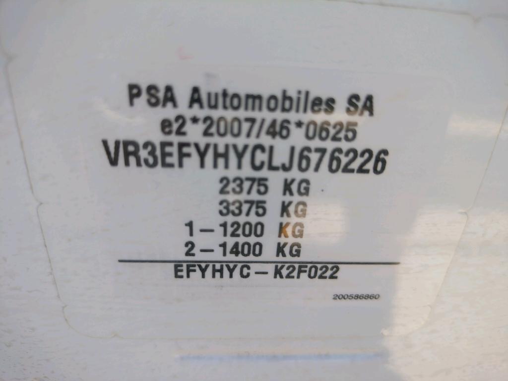 Peugeot PARTNER FOURGON LONG 950 KG BLUEHDI 100 S&S BVM5 ASPHALT 2020