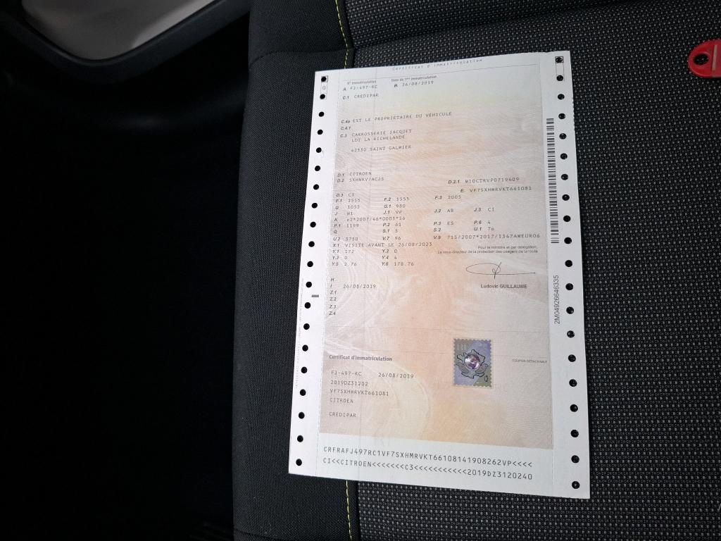 Citroen C3 PureTech 82 S&S BVM5 Shine 2019