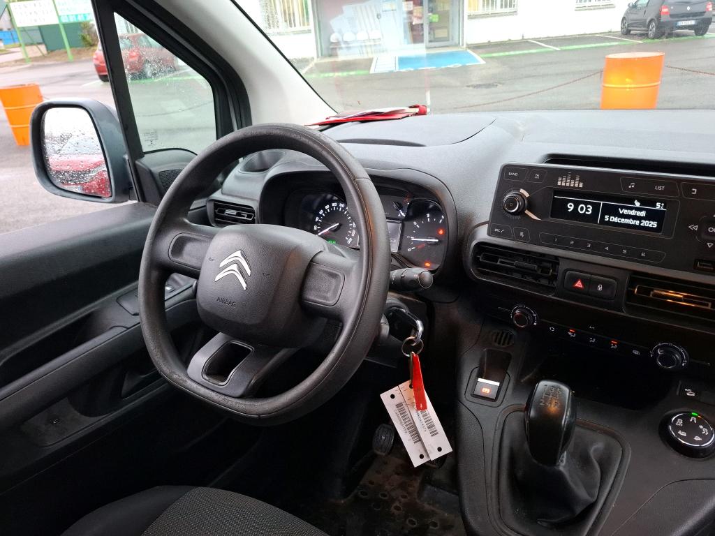 Citroen BERLINGO VAN M 650 BLUEHDI 100 S&S CLUB 2019