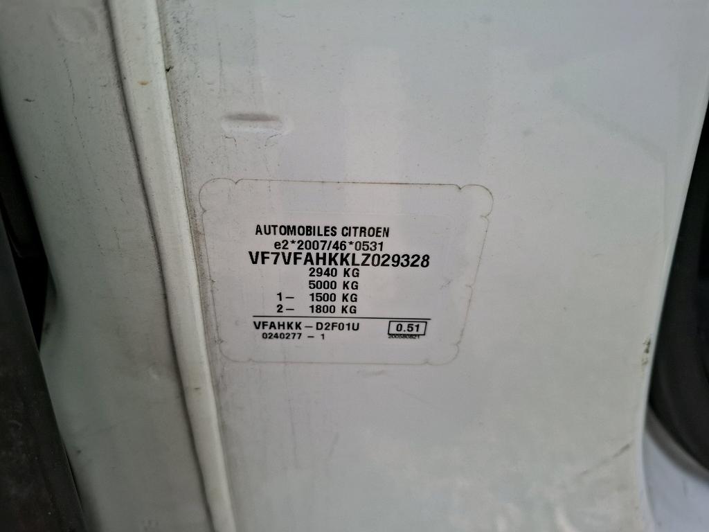 Citroen JUMPY CAB APPROFONDIE XL BLUEHDI 120 BVM6 CLUB 340 NM 2020