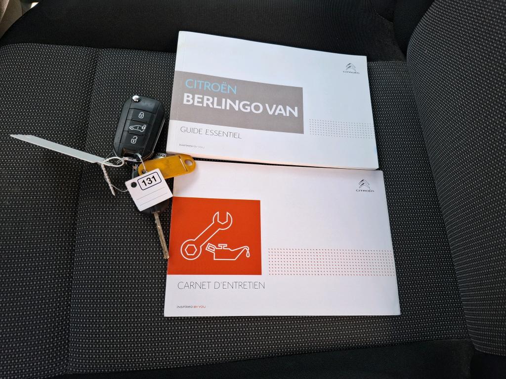 Citroen BERLINGO VAN M 650 BLUEHDI 100 S&S CLUB 2019