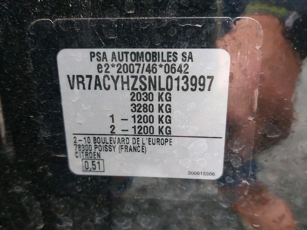 Citroen C5 Aircross BlueHDi 130 S&S EAT8 Business 2022