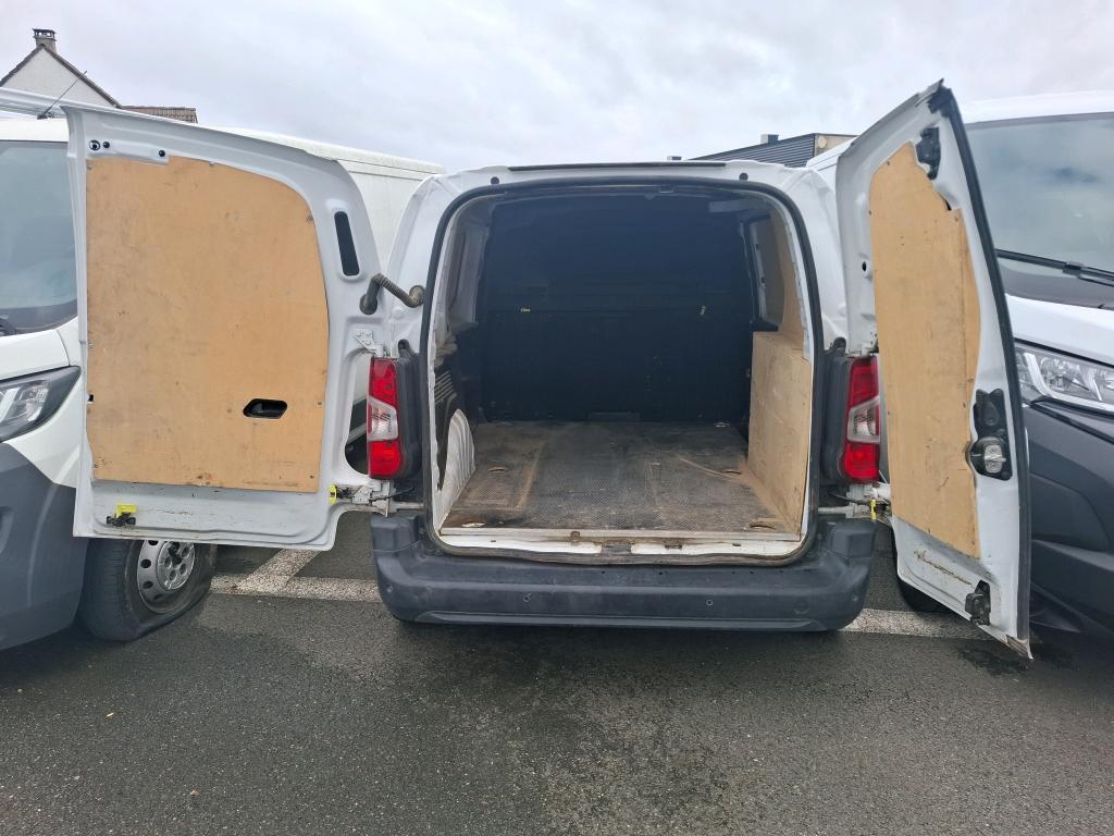 Peugeot PARTNER FOURGON STANDARD 650 KG BLUEHDI 100 BVM5 PREMIUM 2019