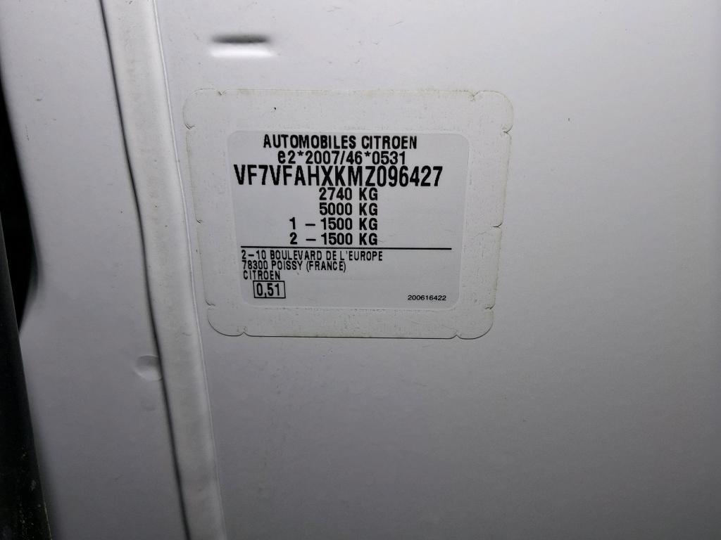 Citroen JUMPY CAB APPROFONDIE M BLUEHDI 150 S&S BVM6 CLUB 2021