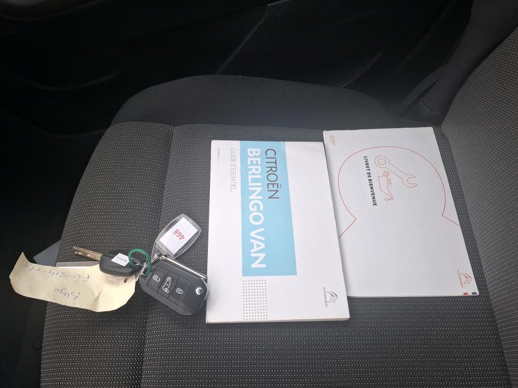 Citroen BERLINGO CA XL BLUEHDI 100 S&S BVM5 CONTROL 2020