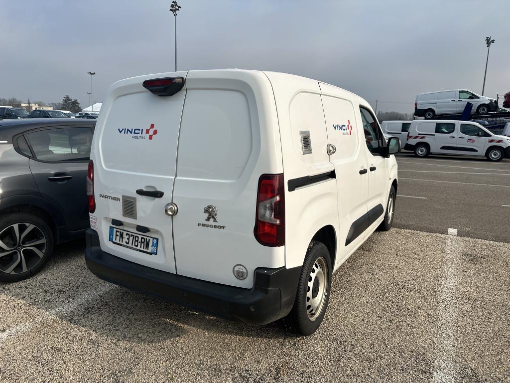 Peugeot PARTNER FOURGON STANDARD 1000 KG BLUEHDI 100 BVM5 ASPHALT 2019