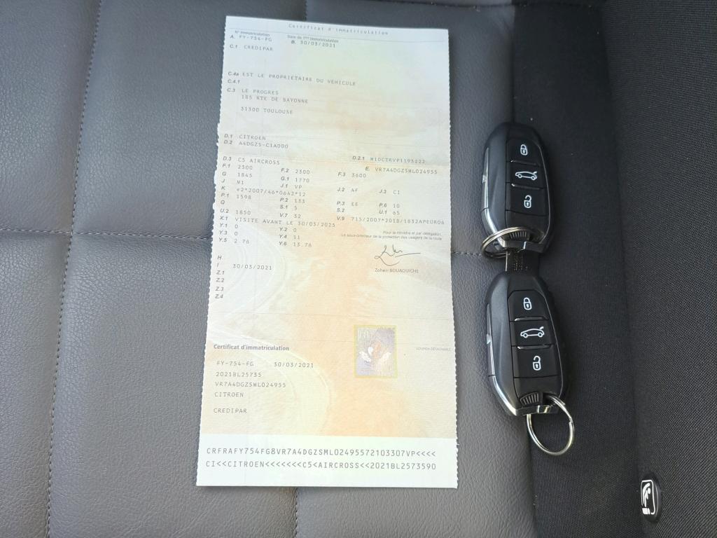Citroen C5 Aircross Hybride Rechargeable 225 S&S e-EAT8 Shine 2021