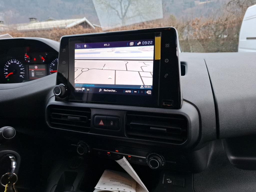 Peugeot PARTNER FOURGON STANDARD 1000 KG BLUEHDI 100 S&S BVM5 GRIP 2021