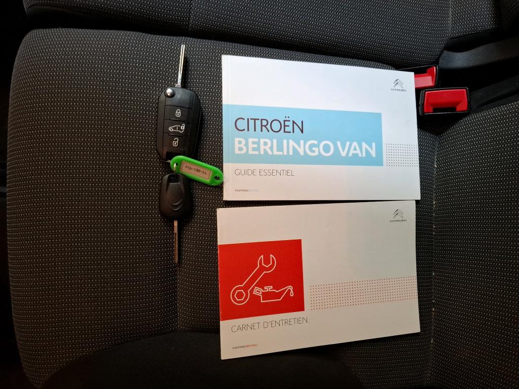 Citroen BERLINGO VAN M 650 BLUEHDI 100 S&S BVM5 CLUB 2020