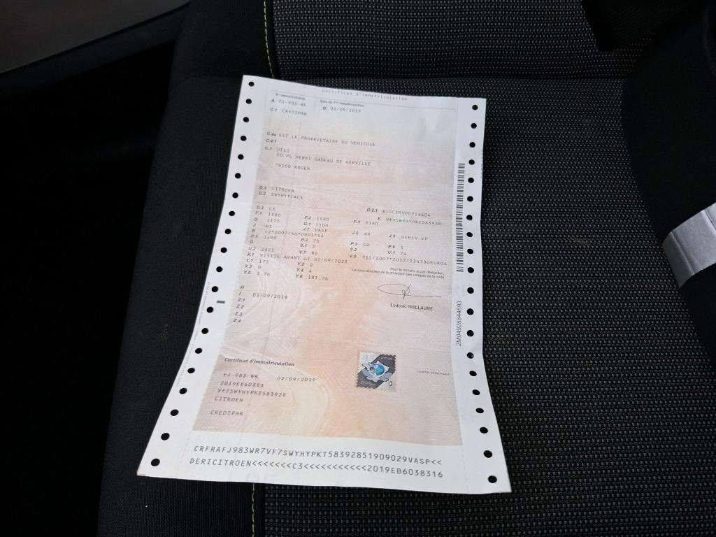 Citroen C3 SOCIETE BLUEHDI 100 S&S BVM FEEL NAV 2019