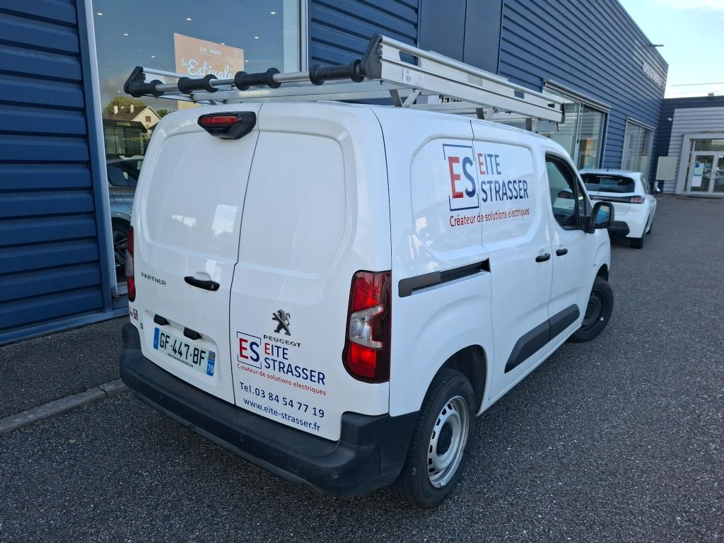 Peugeot PARTNER FOURGON STANDARD 650 KG BLUEHDI 100 S&S BVM6 ASPHALT 2022