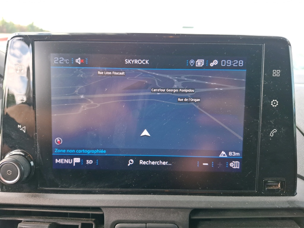 Peugeot PARTNER FOURGON STANDARD 650 KG BLUEHDI 130 S&S EAT8 ASPHALT 2021