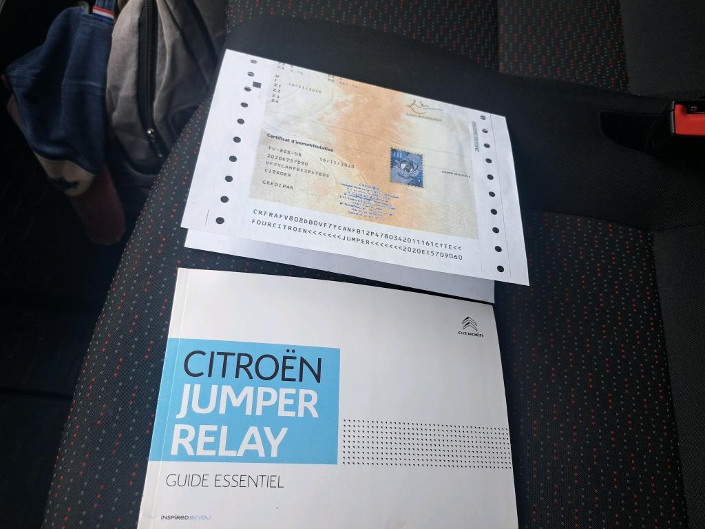 Citroen JUMPER TOLE 35 L2H2 BLUEHDi 120 S&S BVM6 DRIVER 2020