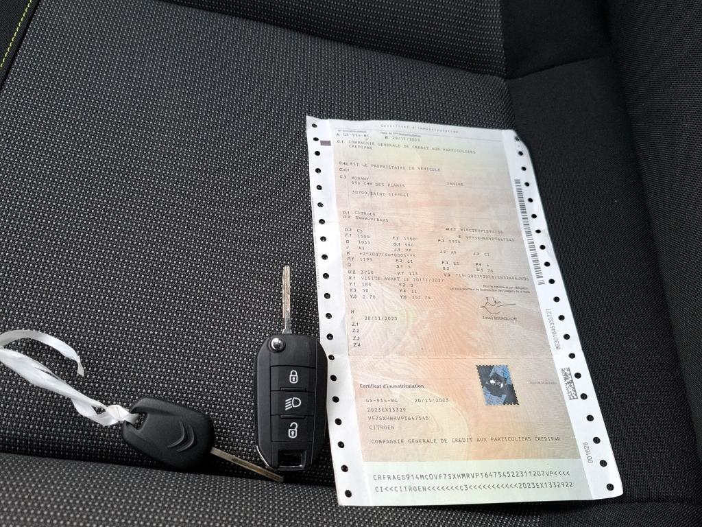 Citroen C3 PureTech 83 ch BVM5 You 2023