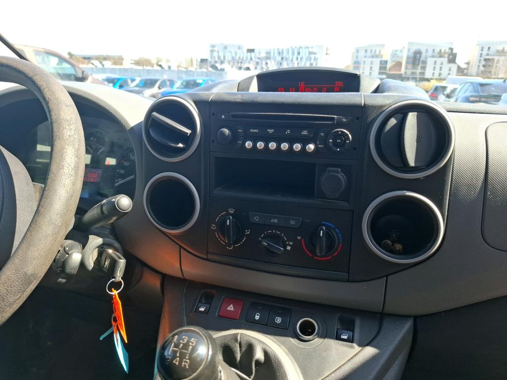 Peugeot PARTNER FOURGON STANDARD 1.6 BLUEHDI 100 BVM5 PREMIUM 2018