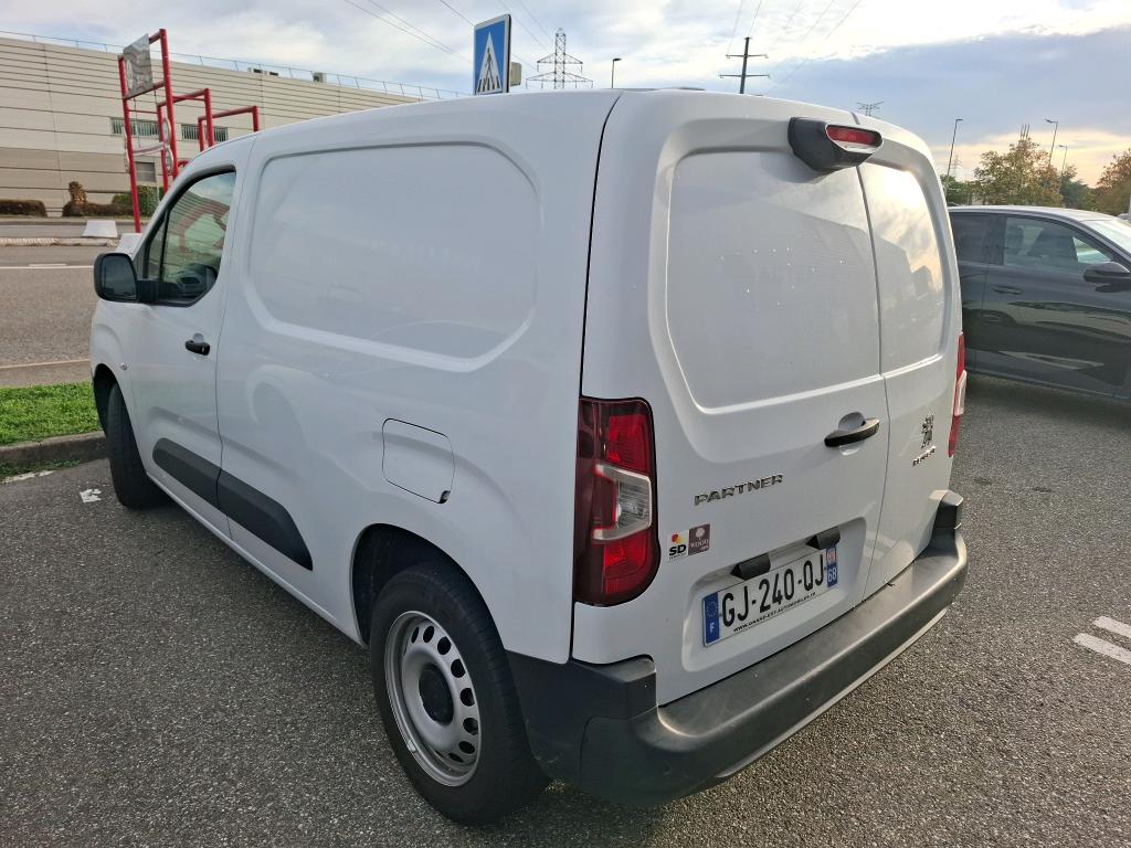Peugeot PARTNER FOURGON STANDARD 650 KG BLUEHDI 130 S&S EAT8 ASPHALT 2022